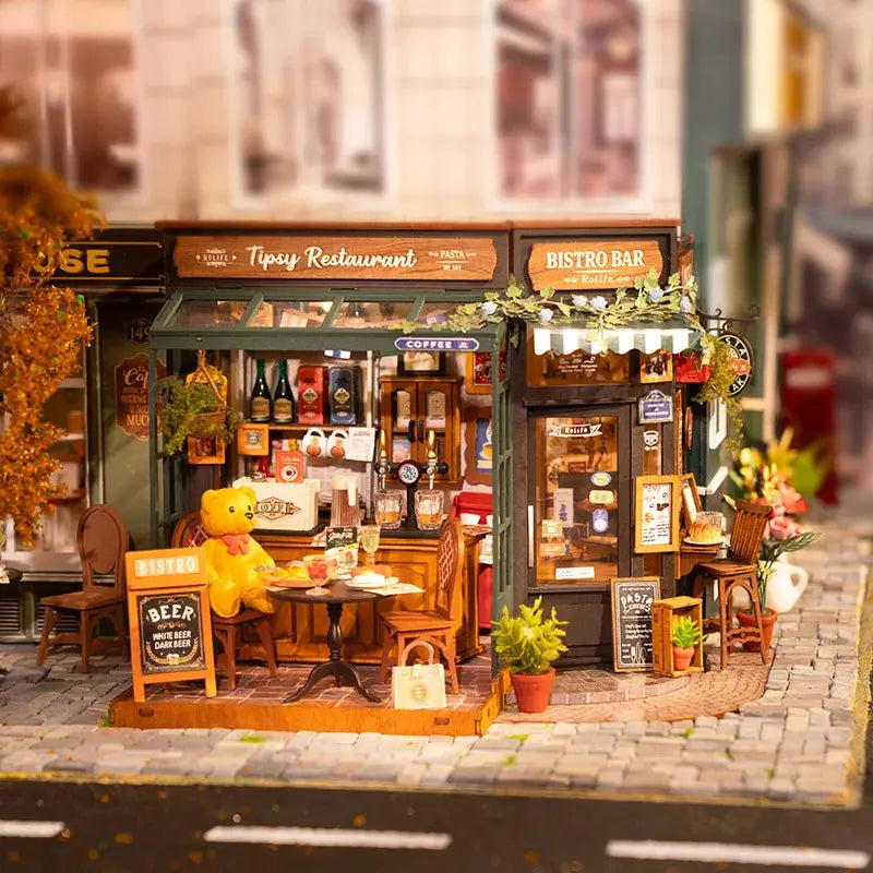 Maison Miniature Tipsy Restaurant - Crafterra