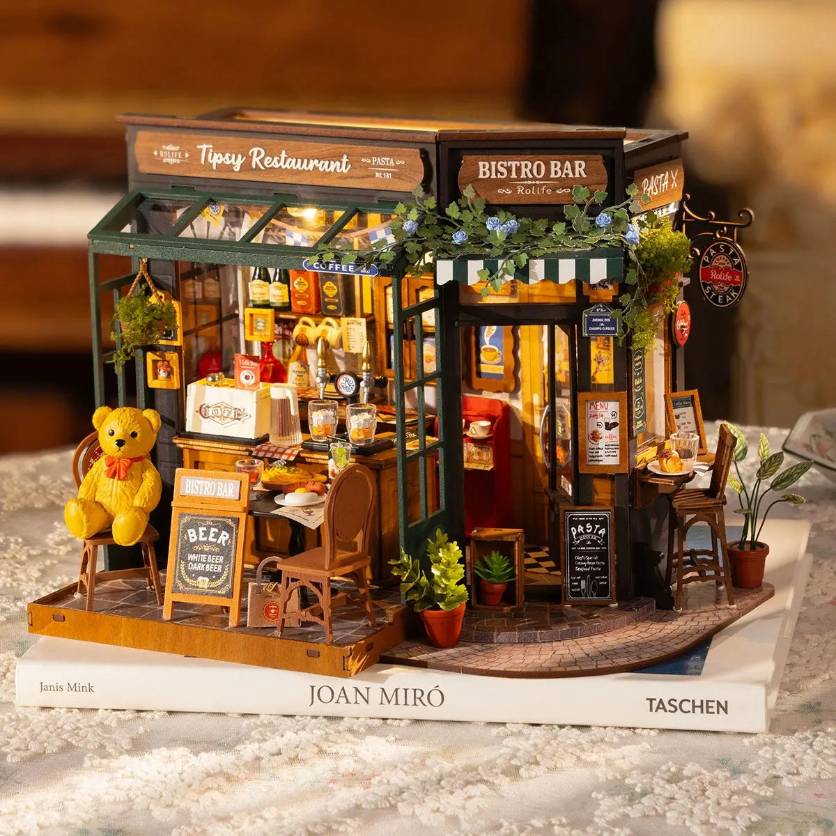 Maison Miniature Tipsy Restaurant - Crafterra