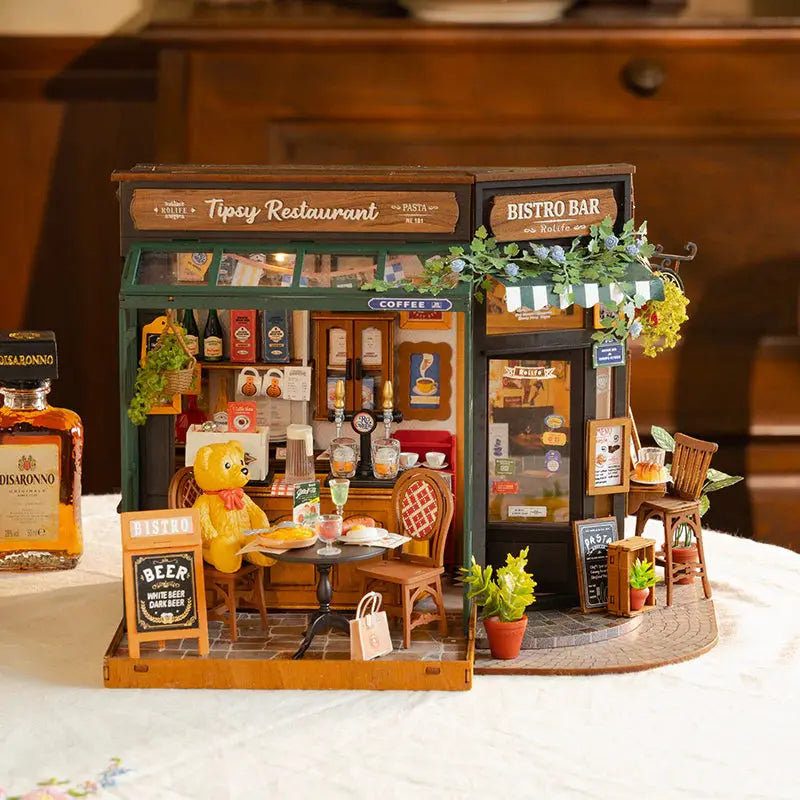 Maison Miniature Tipsy Restaurant - Crafterra