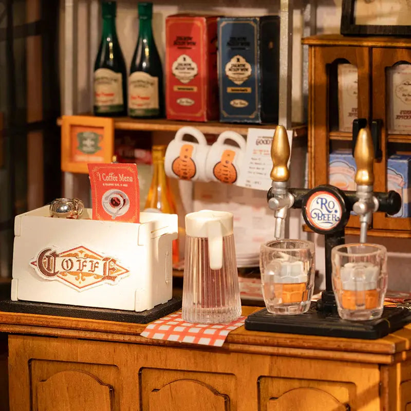 Maison Miniature Tipsy Restaurant - Crafterra