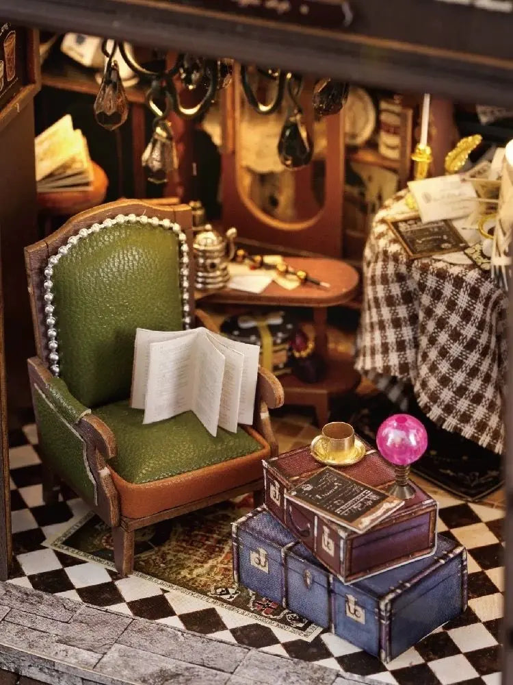 Maison Miniature Vintage Coffee Shop - Crafterra