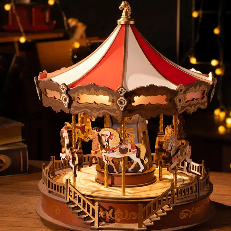 Puzzle 3D Carrousel Classique - Crafterra