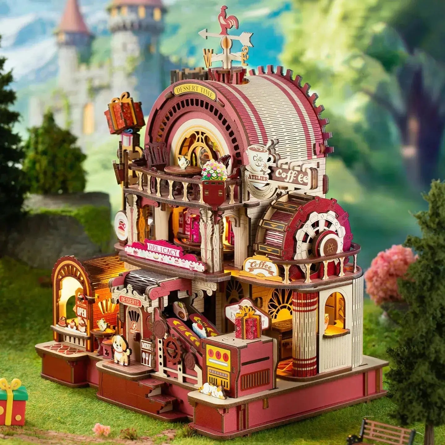 Puzzle 3D Dessert Atelier Crafterra