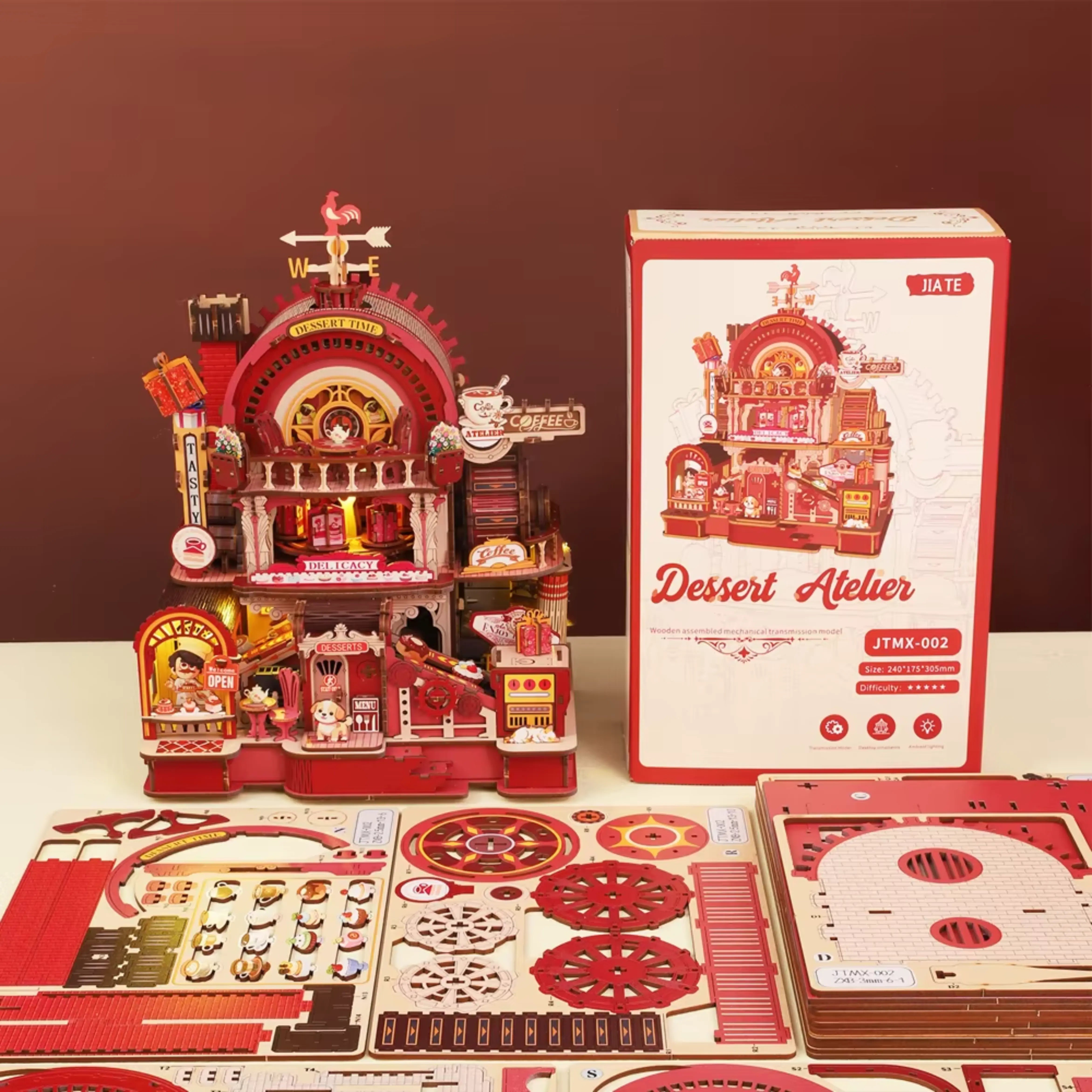 Puzzle 3D Dessert Atelier Crafterra