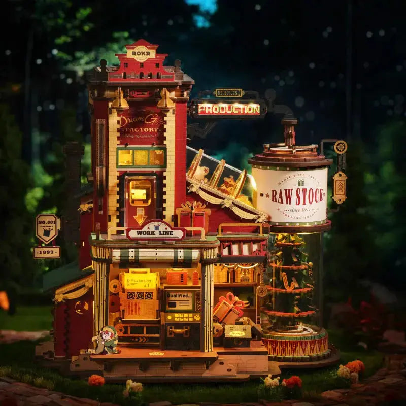 Puzzle 3D Dream Gift Factory Crafterra