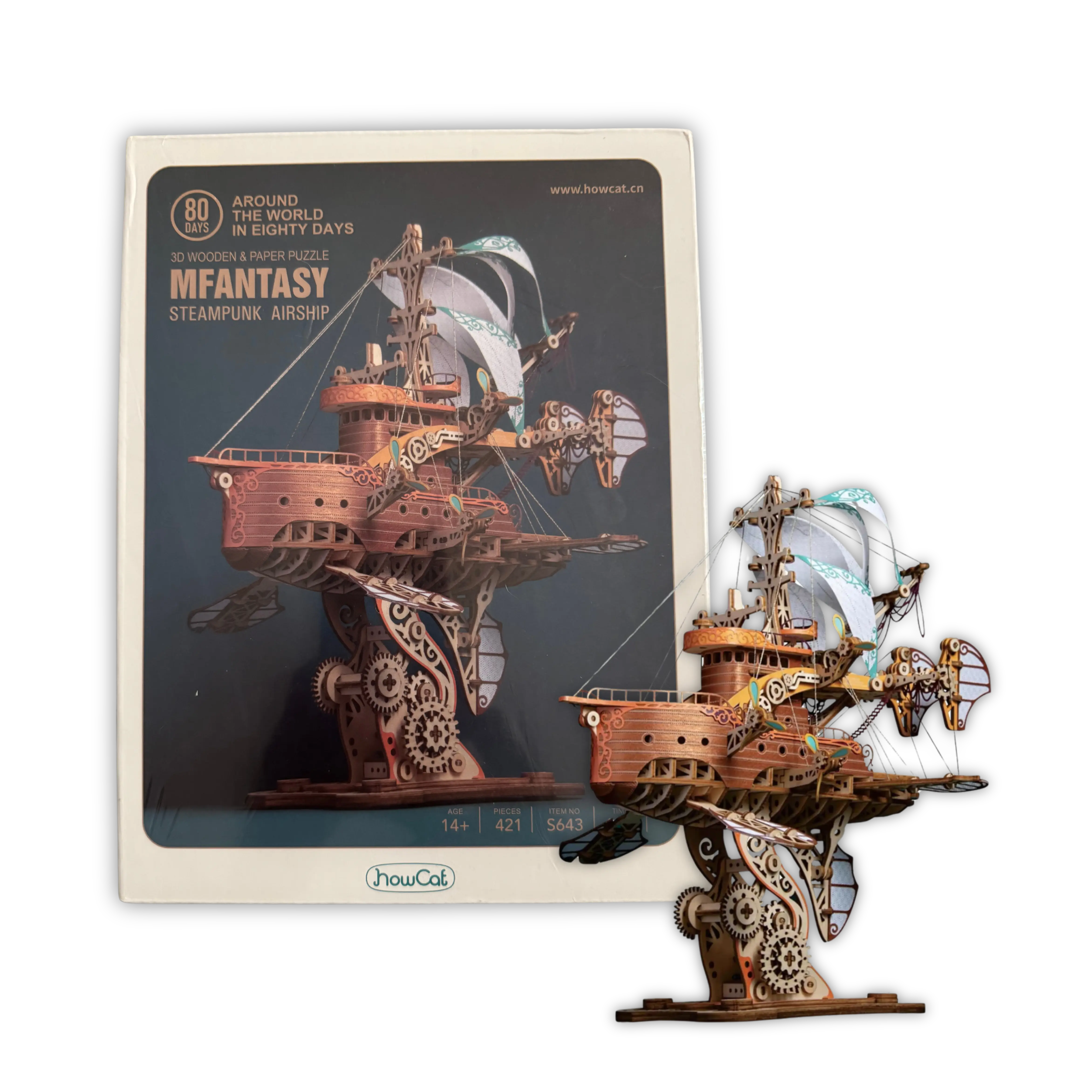 Puzzle 3D Le Tour du Monde en 80 Jours Crafterra