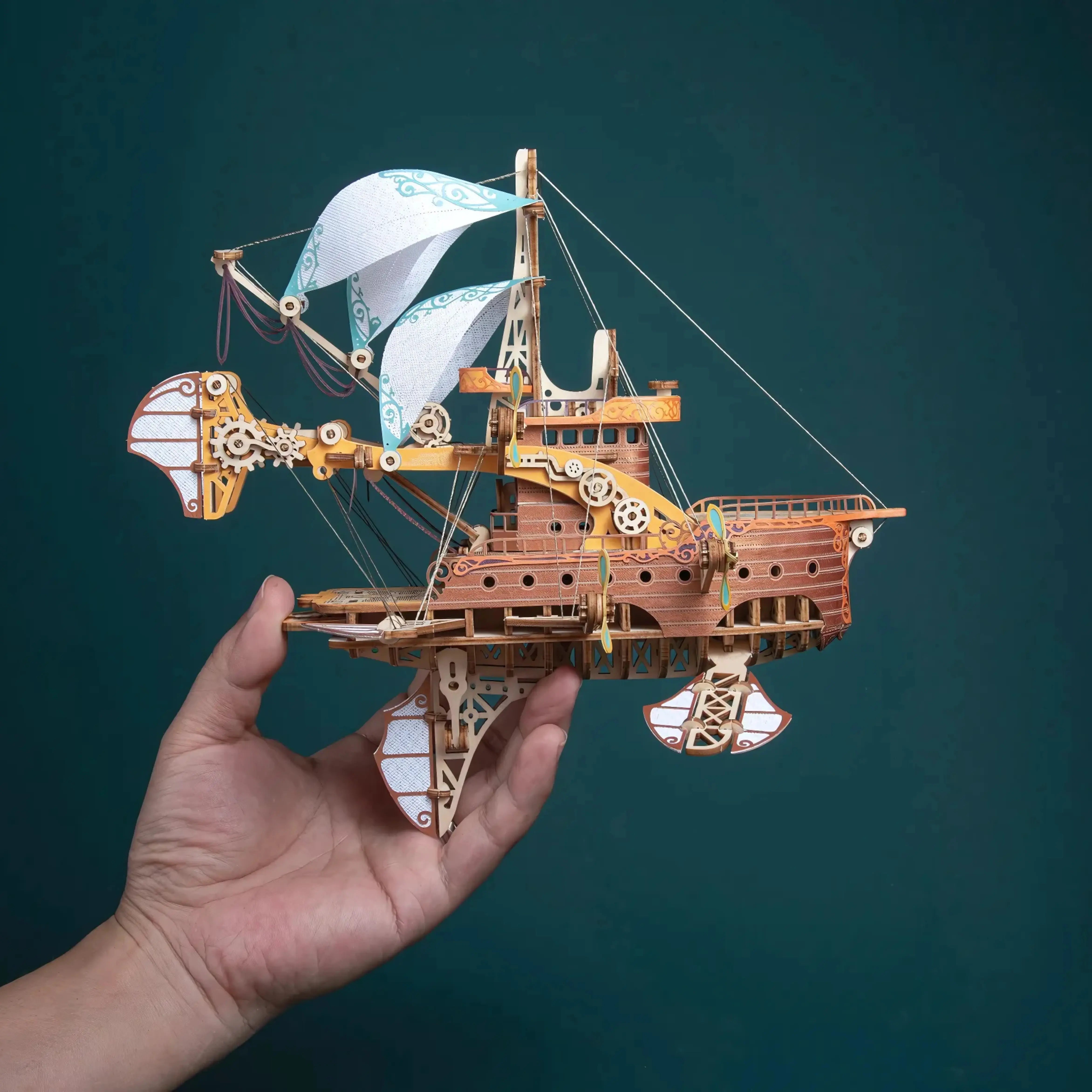 Puzzle 3D Le Tour du Monde en 80 Jours - Crafterra