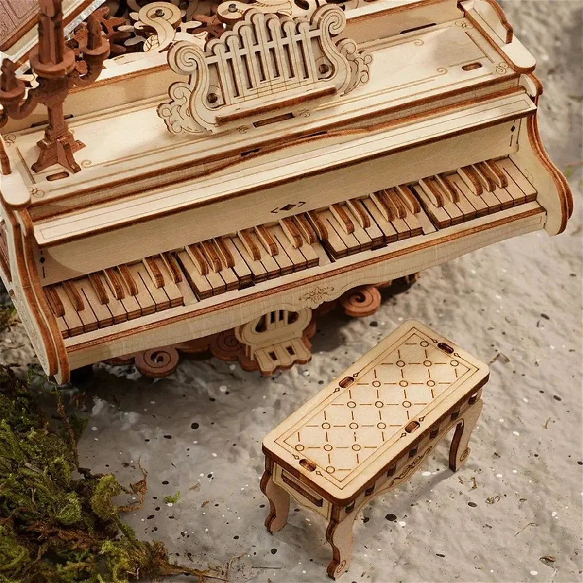 Puzzle 3D Magic Piano - Crafterra
