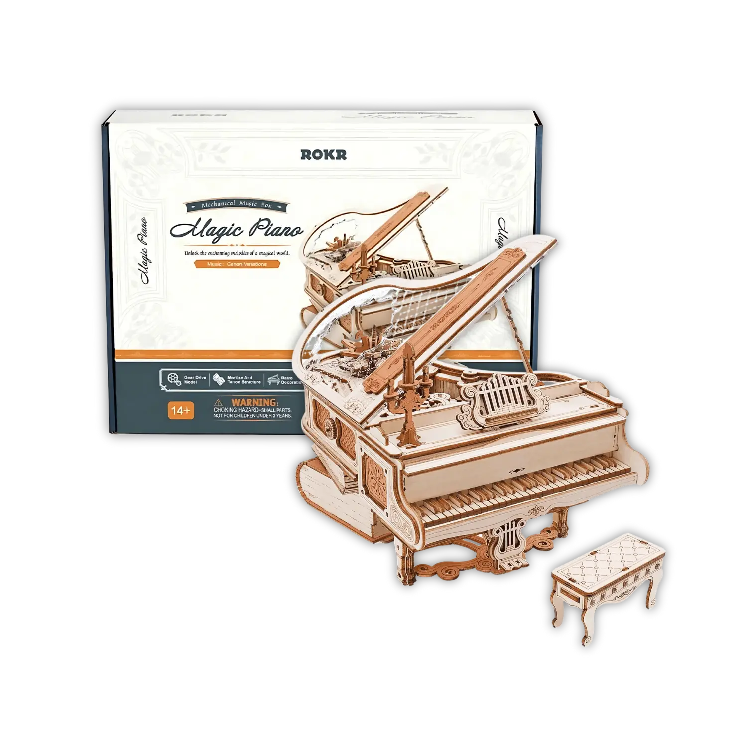 Puzzle 3D Magic Piano Crafterra