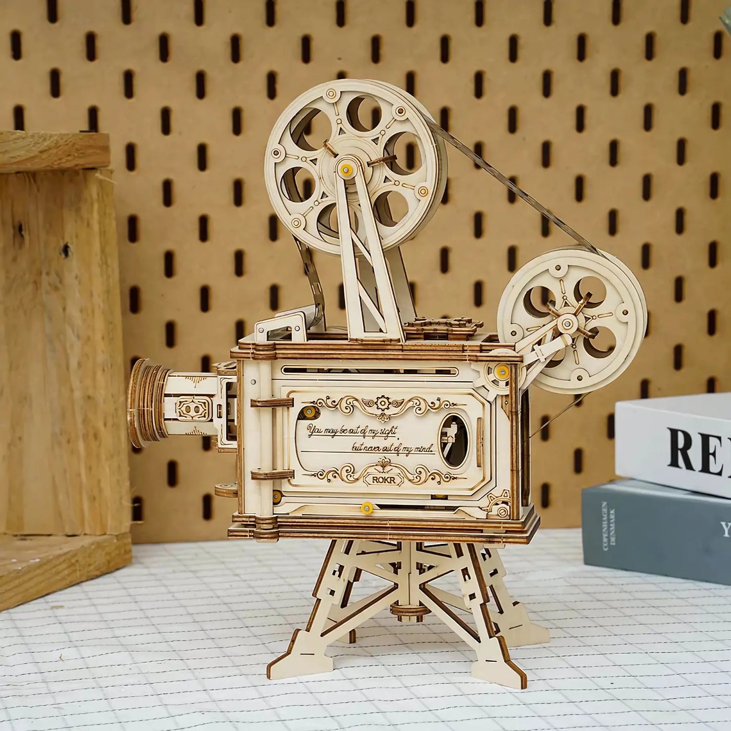 Puzzle 3D Projecteur Cinéma Vitascope Crafterra