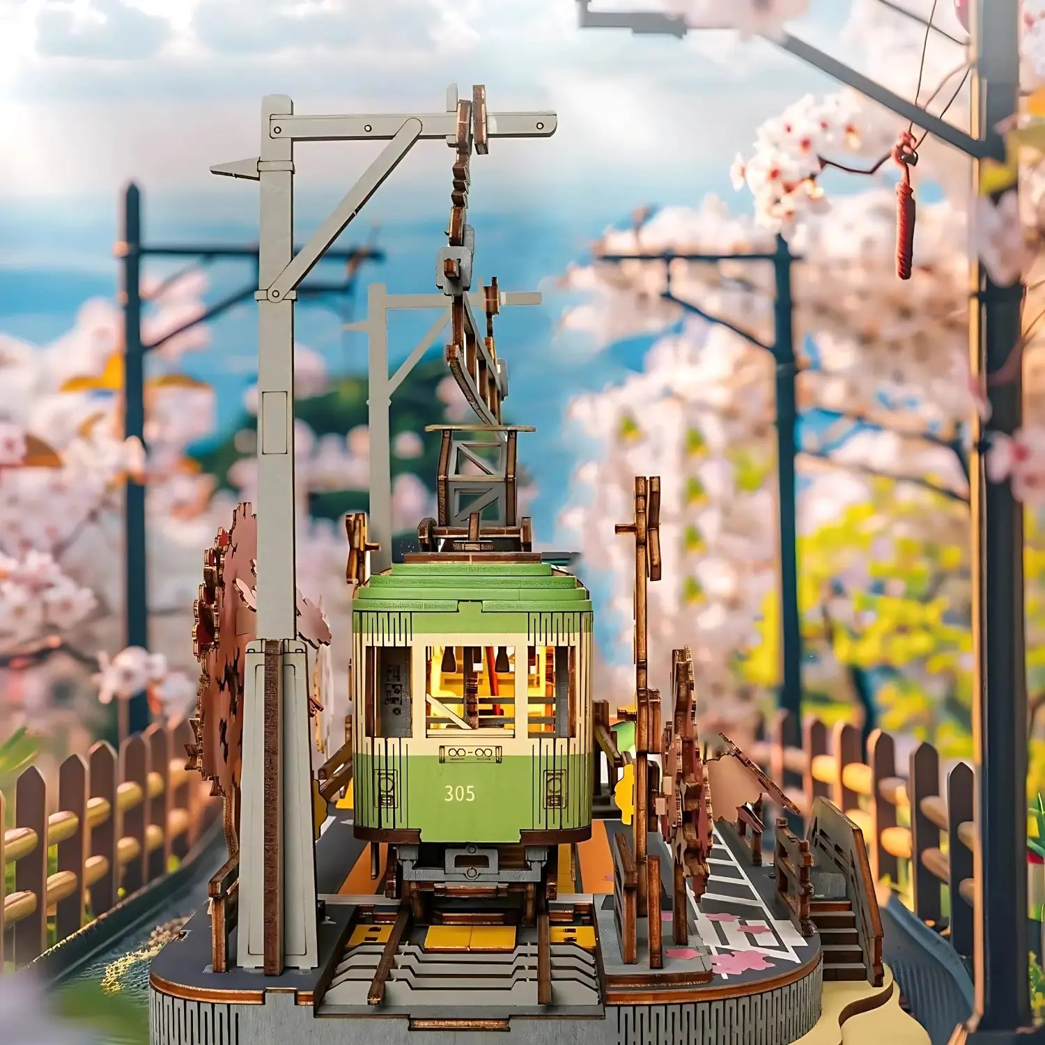 Puzzle 3D Sakura Journey - Crafterra
