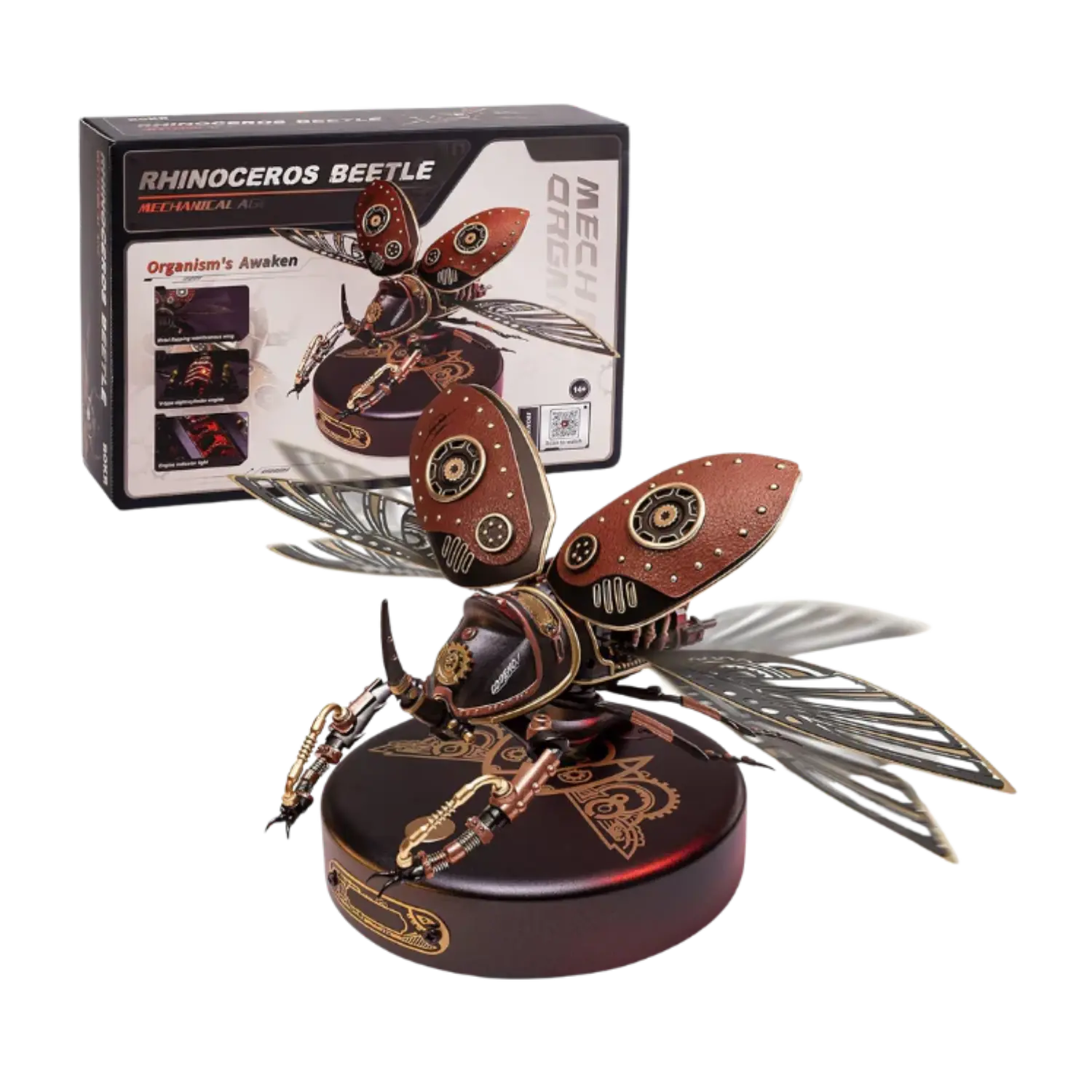 Puzzle 3D Scarabée Rhinoceros Crafterra