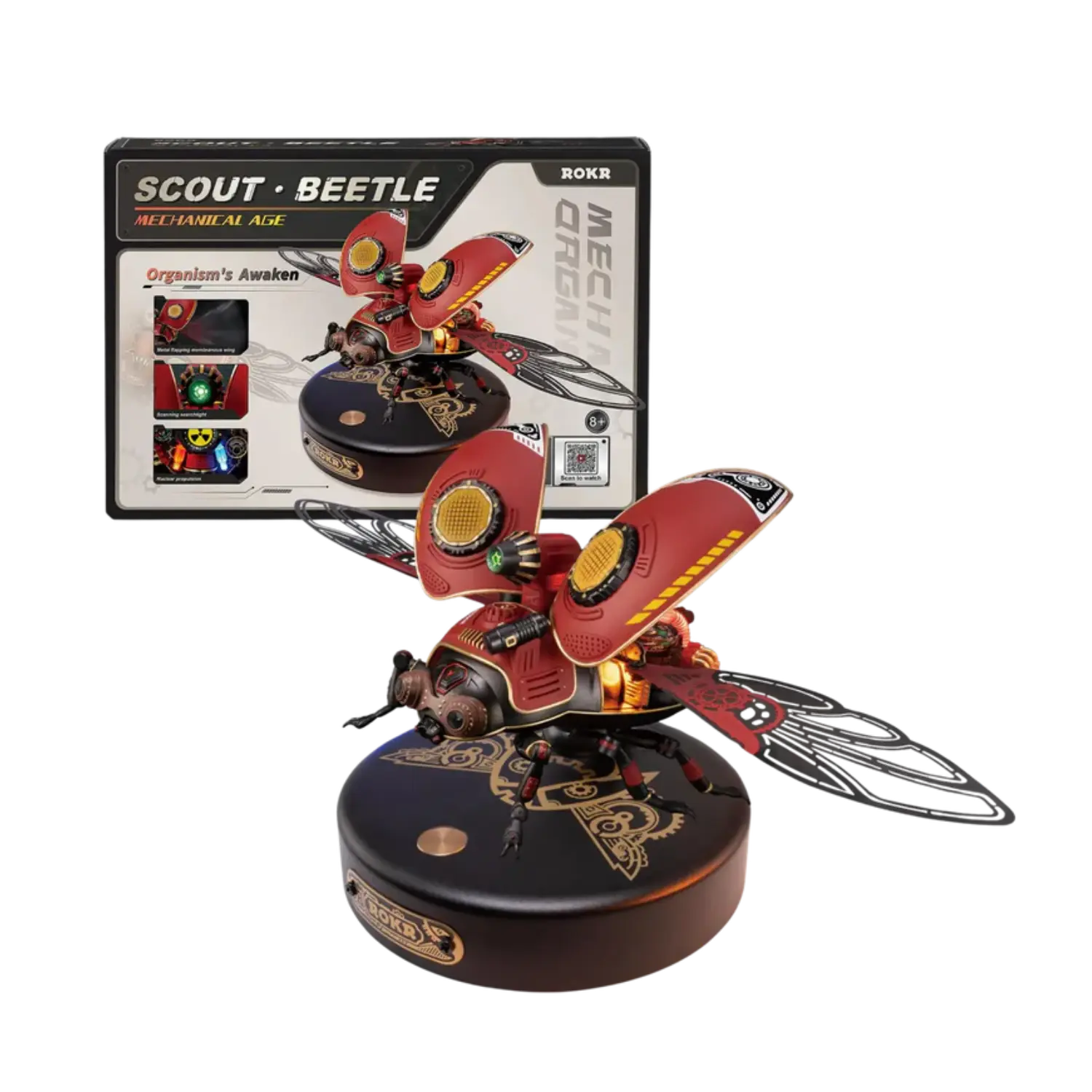 Puzzle 3D Scarabée éclaireur Crafterra