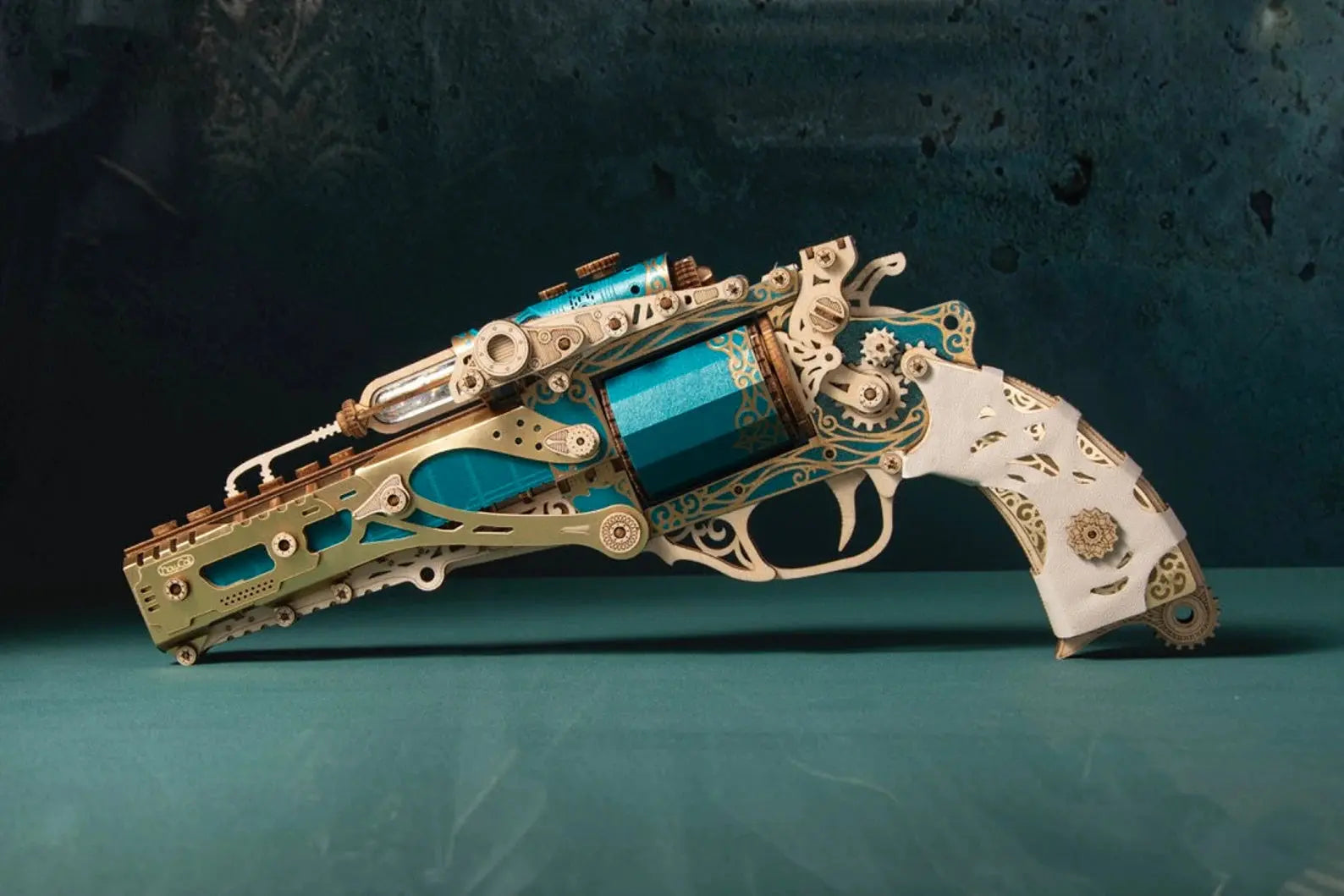 Puzzle 3D Steam Revolver - Crafterra