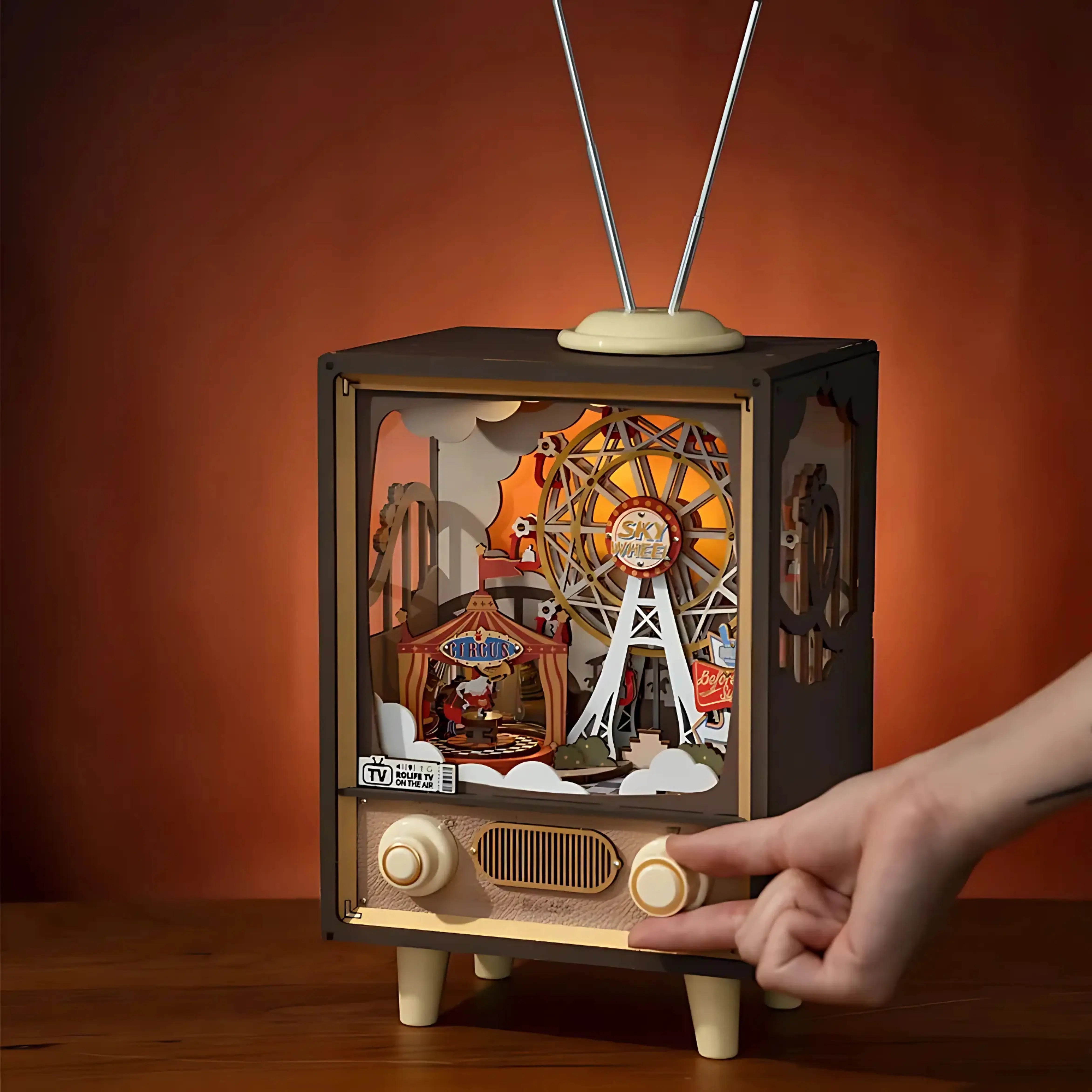 Puzzle 3D Sunset Carnival - Crafterra