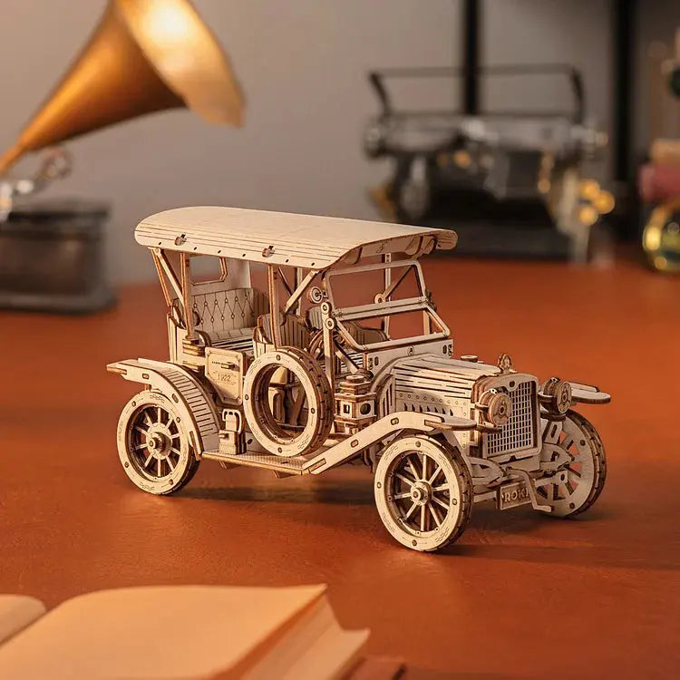 Puzzle 3D Voiture Vintage Crafterra