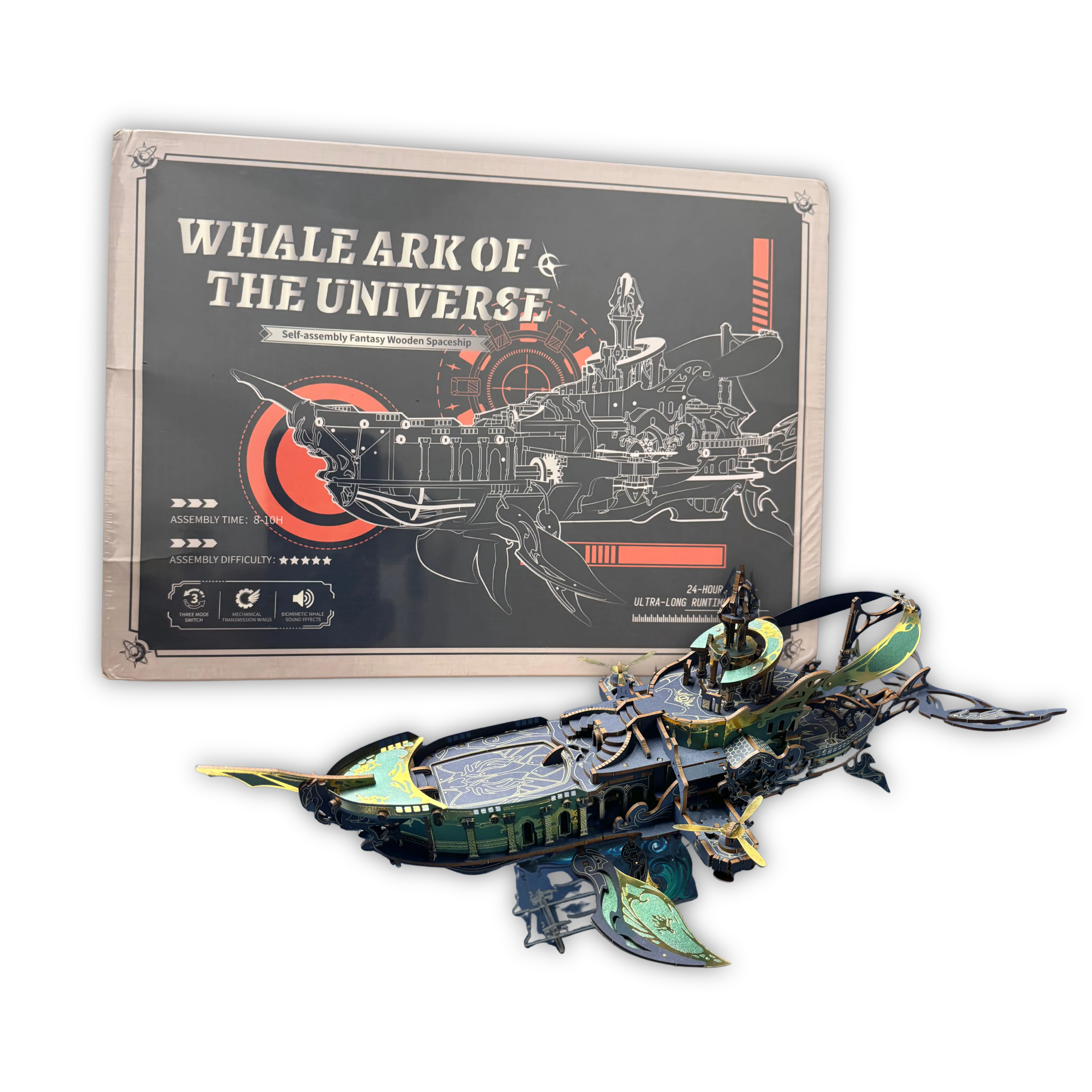 Puzzle 3D Whale Ark of the Universe Crafterra