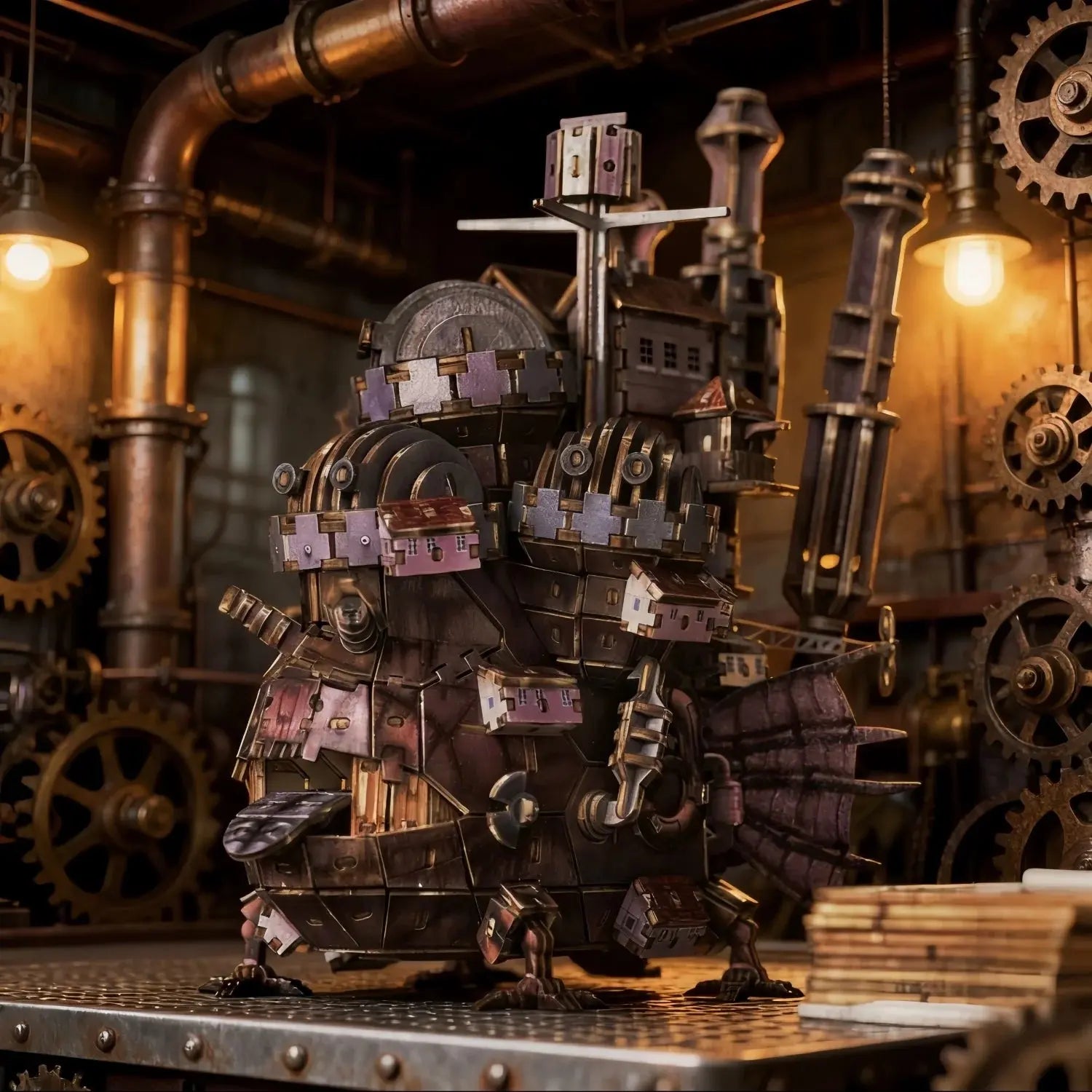 Puzzle 3D Château Ambulant Fantastique