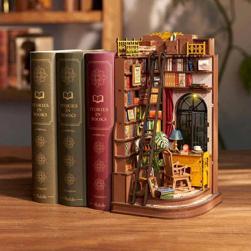 Book Nook Silent Corner Study - Crafterra