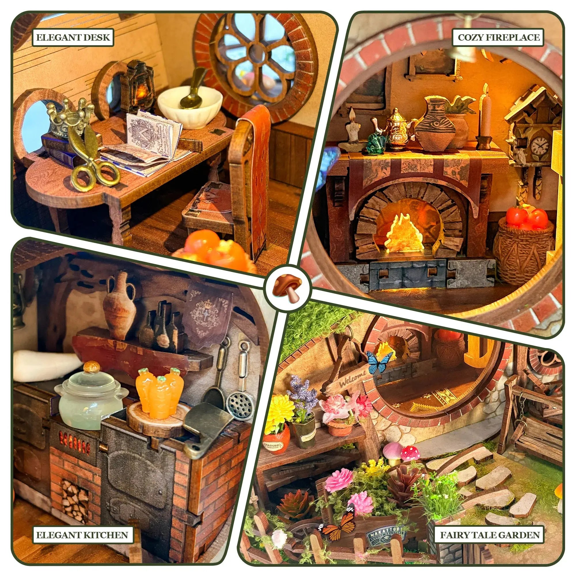 Maison Miniature The Magic Ring House - Crafterra