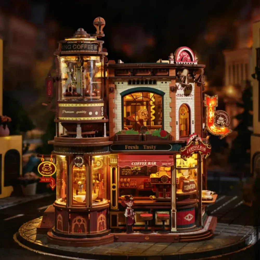 Puzzle 3D Dream Coffee Factory