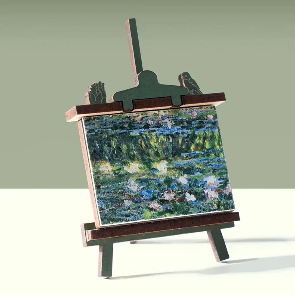 Puzzle 3D Peinture de Nénuphar Scintillant