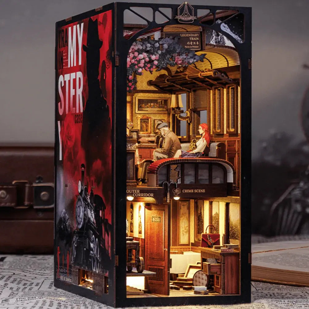 Book Nook Train Mystery - Crafterra