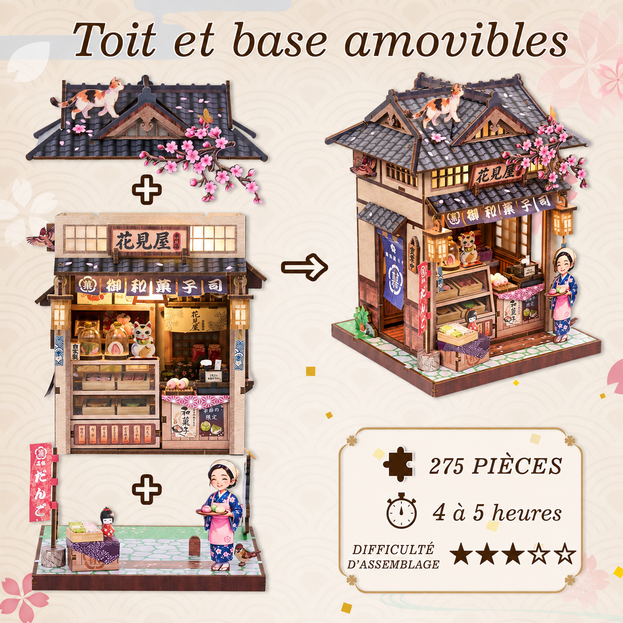 Book Nook Hanamiya - Crafterra