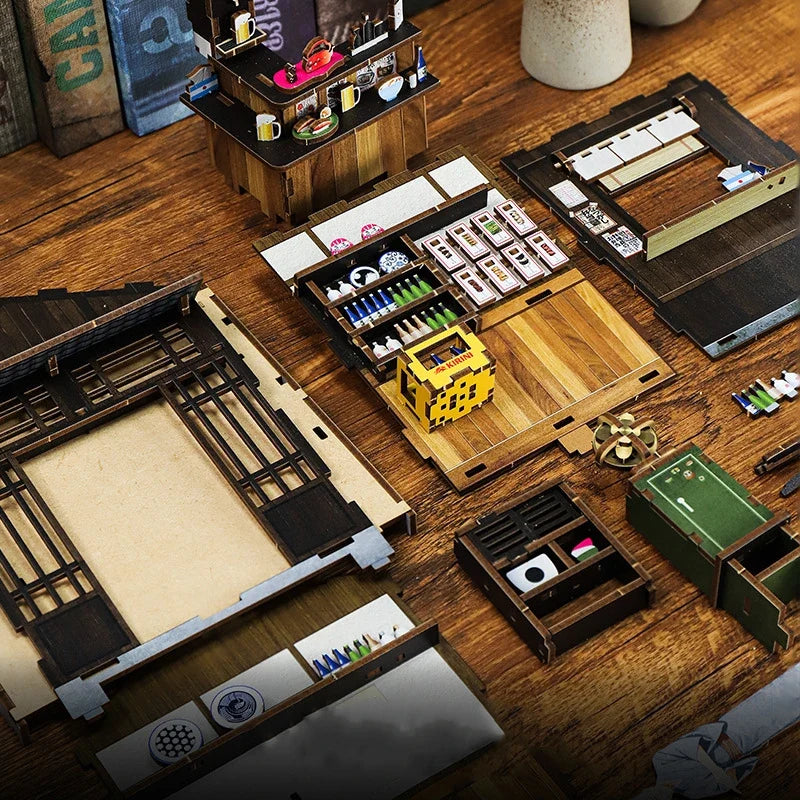 Book Nook Sake Alley Lane - Crafterra