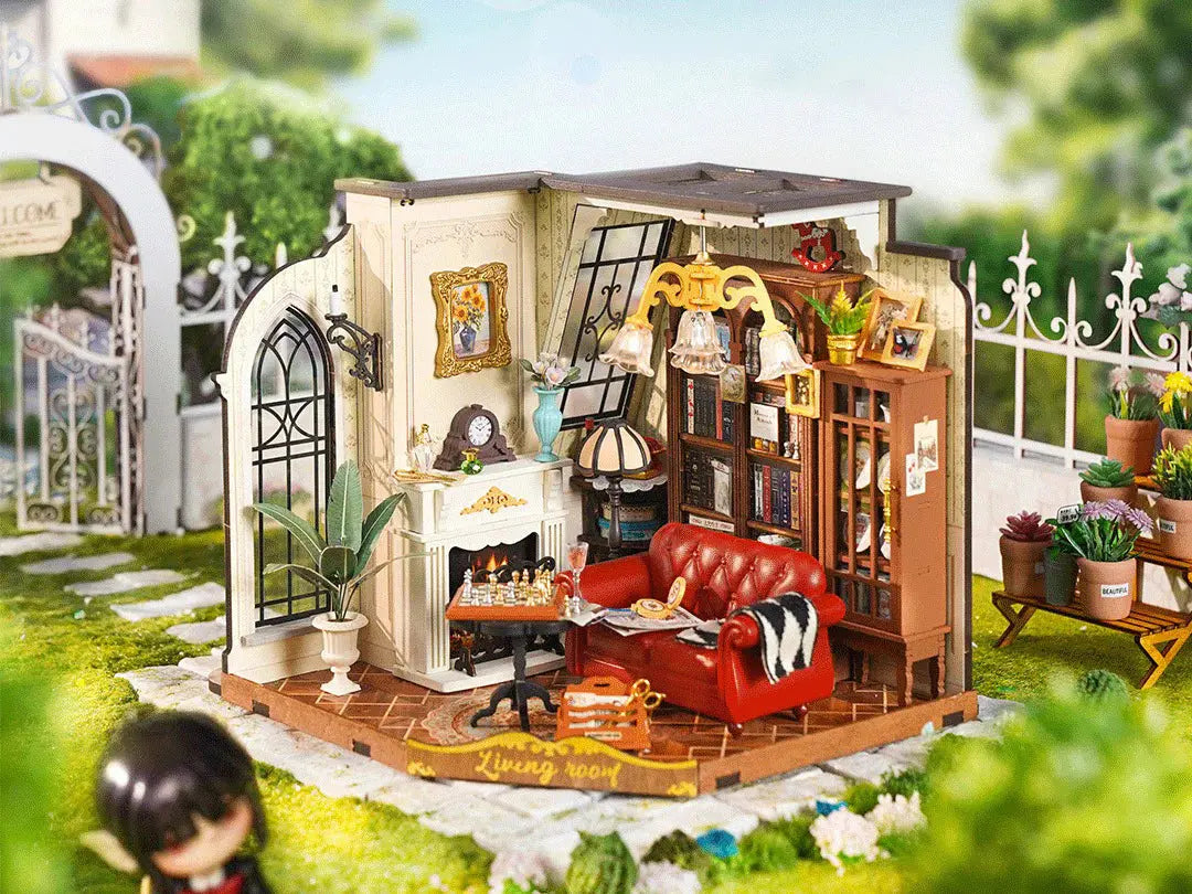 Maison Miniature Catherine's Living Room Crafterra