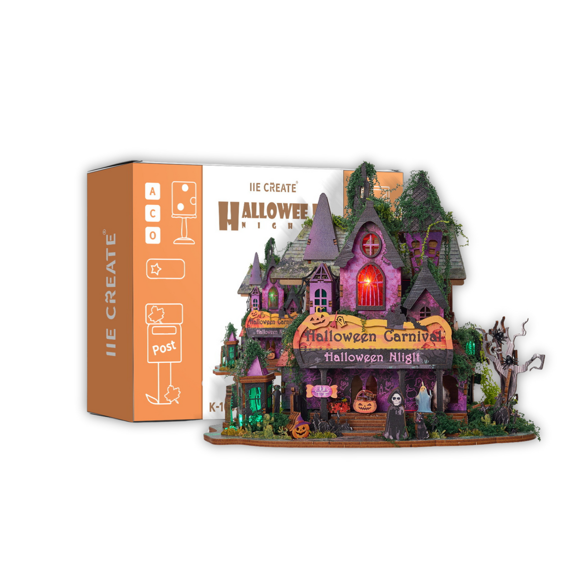 Maison Miniature Halloween Night