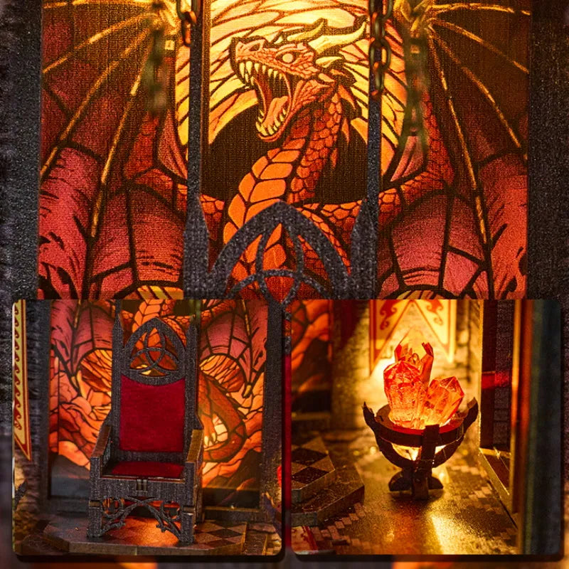 Book Nook Spire of the Wyrm