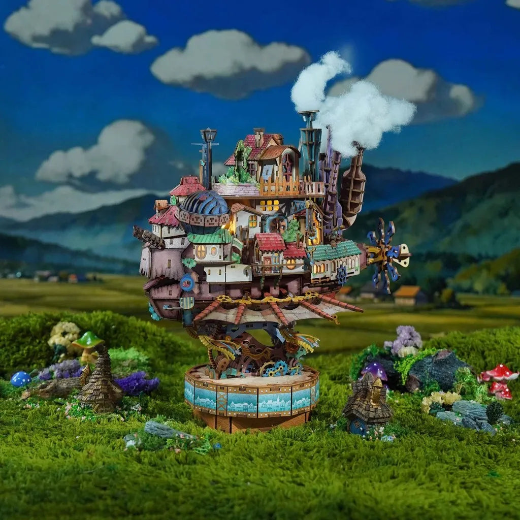 Puzzle 3D Traveling Castle - Crafterra