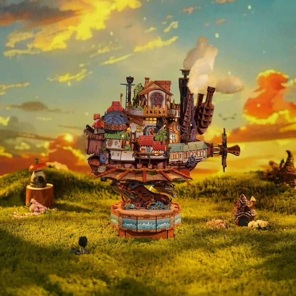 Puzzle 3D Traveling Castle - Crafterra