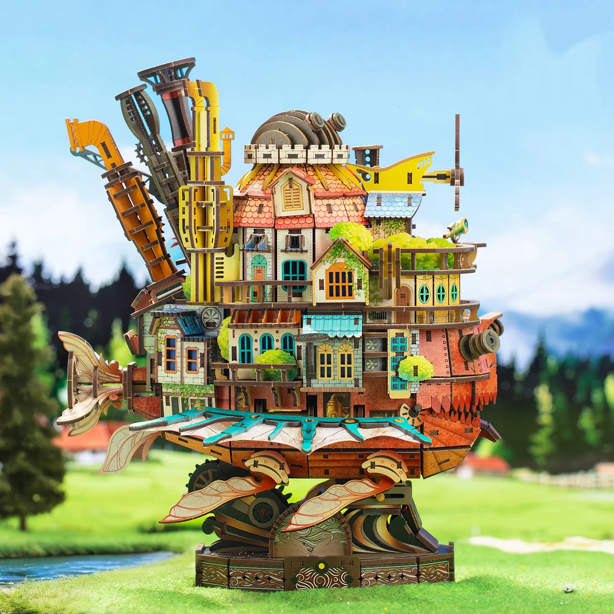 Puzzle 3D Traveling Castle - Crafterra