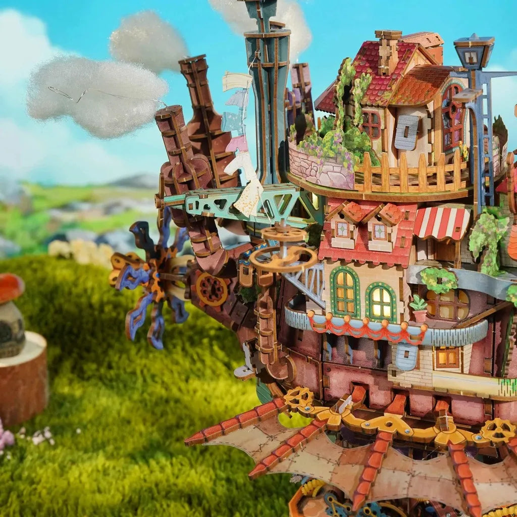 Puzzle 3D Traveling Castle - Crafterra