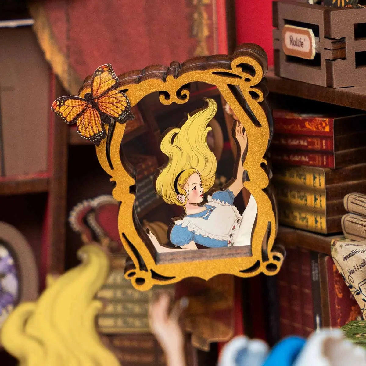 Book Nook Fall Into Wonder