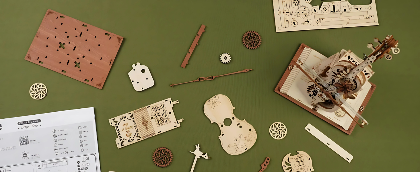 Pourquoi les puzzles 3D en bois sont le cadeau parfait ? 🎁 - Crafterra