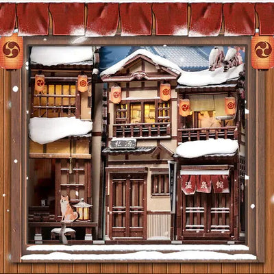 Book Nook Kyoto Snow Whisper Crafterra
