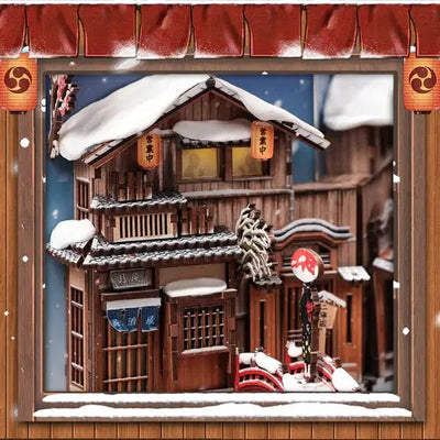 Book Nook Kyoto Snow Whisper Crafterra