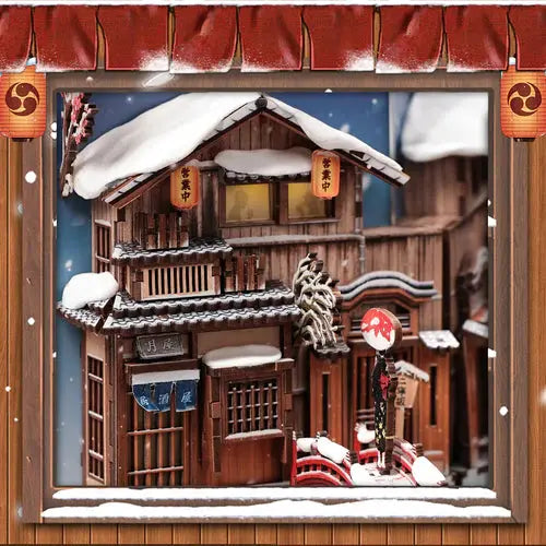 Book Nook Kyoto Snow Whisper Crafterra