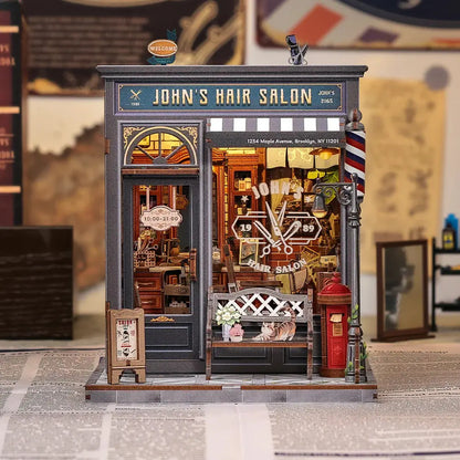 Book Nook John's Hair Salon - Crafterra