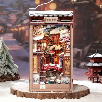Book Nook Kyoto Snow Whisper Crafterra