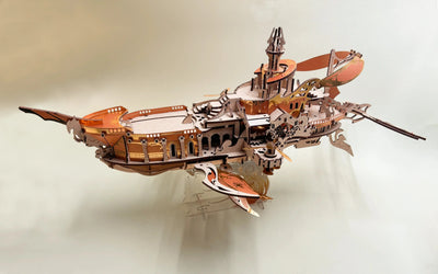 Puzzle 3D Whale Ark of the Universe - Crafterra