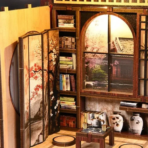Book Nook Moss-Lantern Harmony Garden
