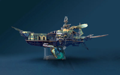 Puzzle 3D Whale Ark of the Universe - Crafterra