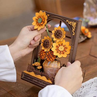 Puzzle 3D Peinture de Tournesol Doré - Crafterra