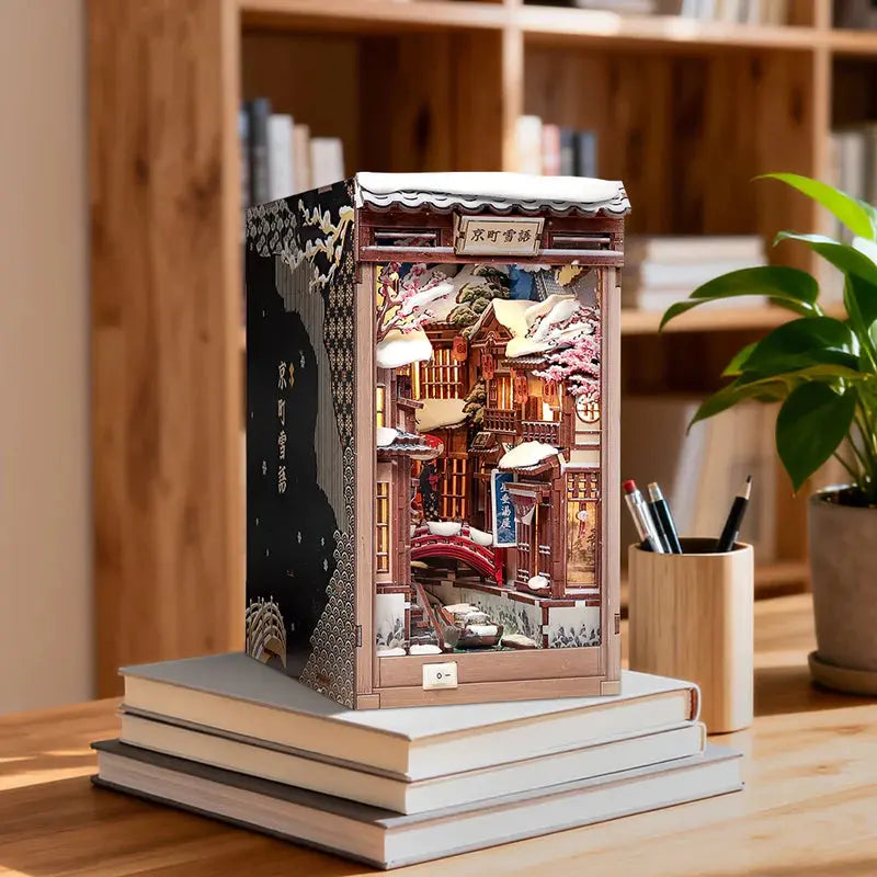 Book Nook Kyoto Snow Whisper Crafterra