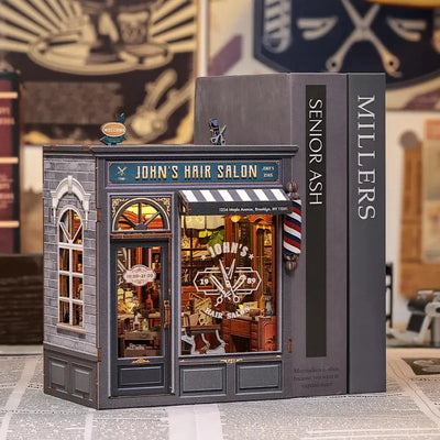 Book Nook John's Hair Salon - Crafterra