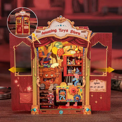 Book Nook Amazing Toys Store Crafterra